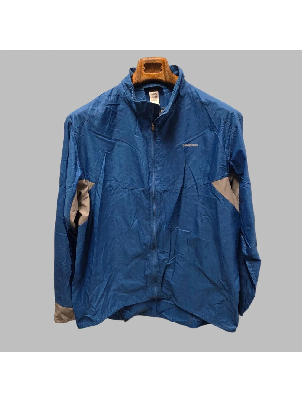 Patagonia Traverse Jacket Mens XL Blue Grey everyday softshell windbreaker 25x34